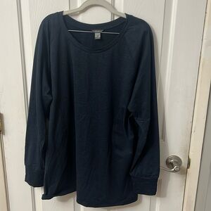 Eddie Bauer - Navy - Athletic Top - 3X